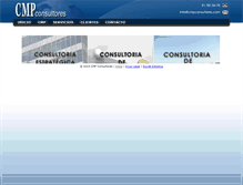 Tablet Screenshot of cmpconsultores.com